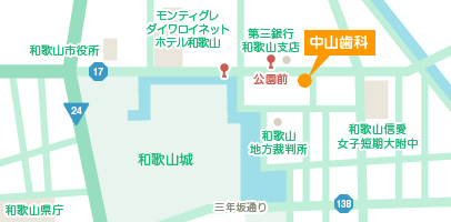 公園前 中山歯科アクセスマップ